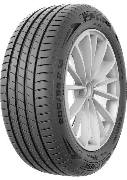 Petlas 205/55R16 91V Prime Comfort (A-B Etiket) Oto Yaz Lastiği (Üretim YILI:2026) (Yeni Desen)